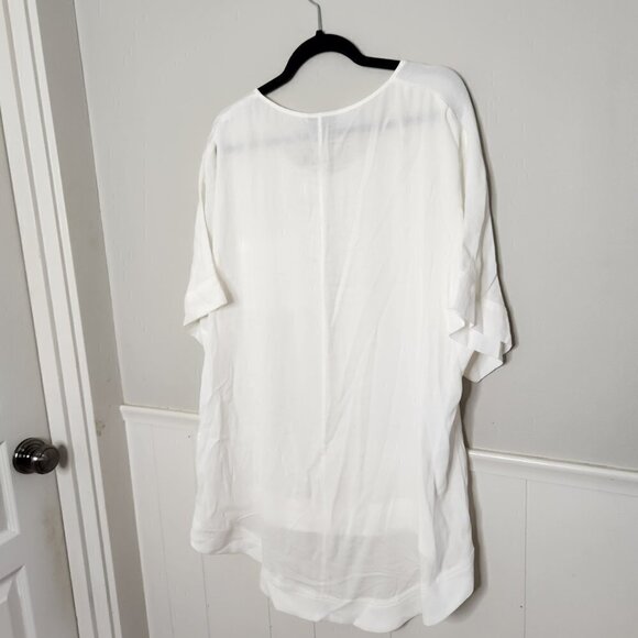 CITY CHIC White Easy Weekend Top - Picture 6 of 6